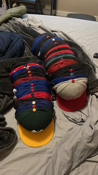 Lot Of Used 7 1/4 New Era Hats