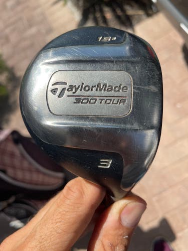 Taylormade 300 Tour 3 Wood In Right Handed Graphite shaft tour R80