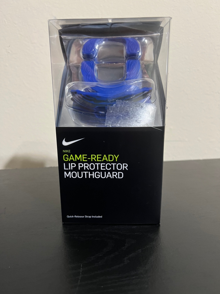 Nike Game Ready Lip Protector Mouthguard Blue / Black