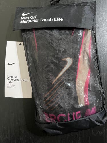 Nike GK Mercurial Touch Elite ACC Goalkeeper Soccer Gloves DV3111-560 Size 9