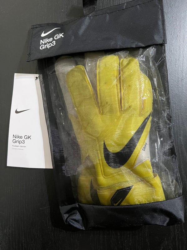 Nike GK Match Soccer Goalkeeper Gloves, Size 8, Light Marine/White/Blue