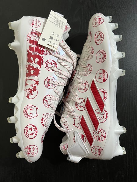 Adidas Freak 22 ‘Big Mood’ Men’s Size 10.5 Football Cleats Red White