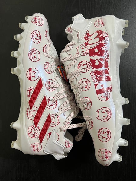 Adidas Freak 22 ‘Big Mood’ Men’s Size 10.5 Football Cleats Red White