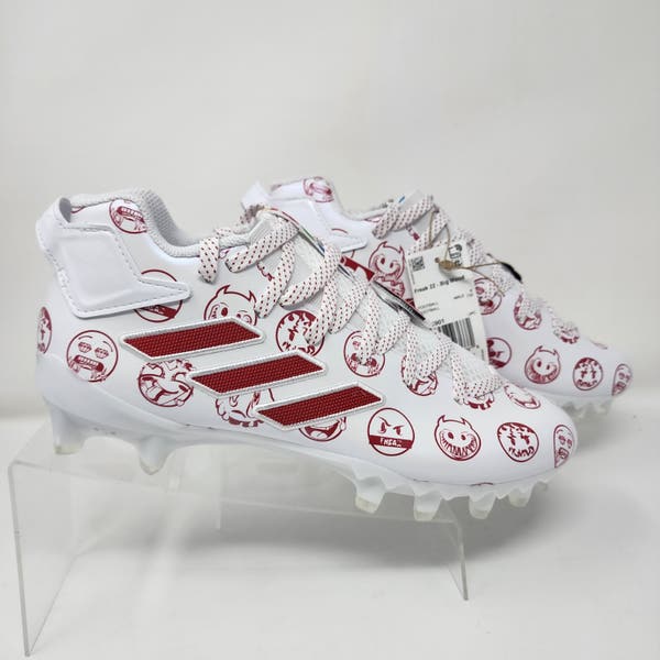 スパイク ADIDAS FREAK GHOST WHITE RED 27.0 ADIDAS FREAK GHOST WHITE RED 27.0