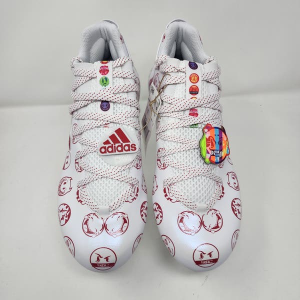 スパイク ADIDAS FREAK GHOST WHITE RED 27.0 ADIDAS FREAK GHOST WHITE RED 27.0