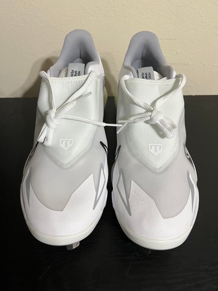 Nike Force Zoom Trout 8 Pro Men's Size 11.5 Metal Baseball Cleats White
