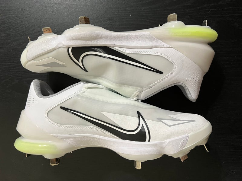 Nike Force Zoom Trout 8 Pro Men's Size 11.5 Metal Baseball Cleats White