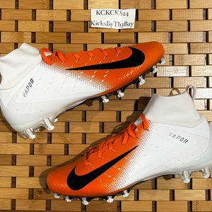 Nike Vapor Untouchable Pro 3 Football Cleats Orange AO3021-118 Mens size 12.5