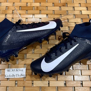 Nike Vapor Untouchable Pro 3 Football Cleats Navy Blue AO3021-403 Mens size 12.5
