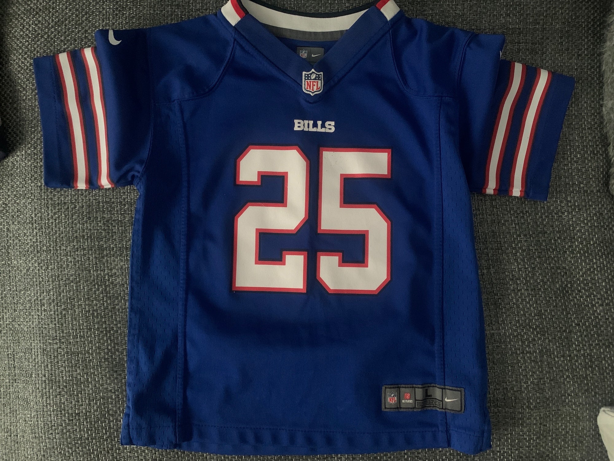 NFL Buffalo Bills Jersey # 25 McCoy  Nfl buffalo bills, Mens shirts, Nike  jersey