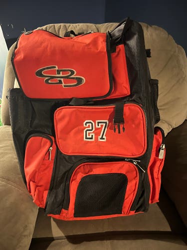 Used Boombah Superpack Bat Bag