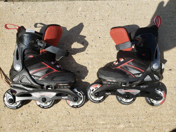 Used Rollerblades sg3 Inline Skates Regular Width Size 11