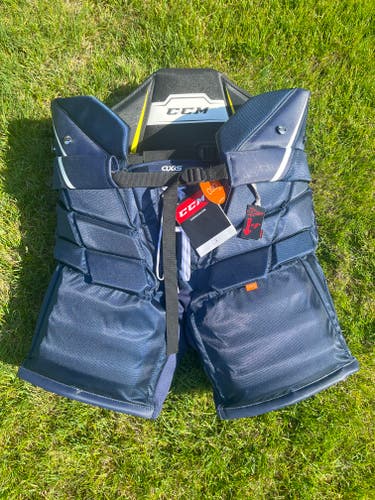 Senior New Large CCM Axis pro Hockey Goalie Pants