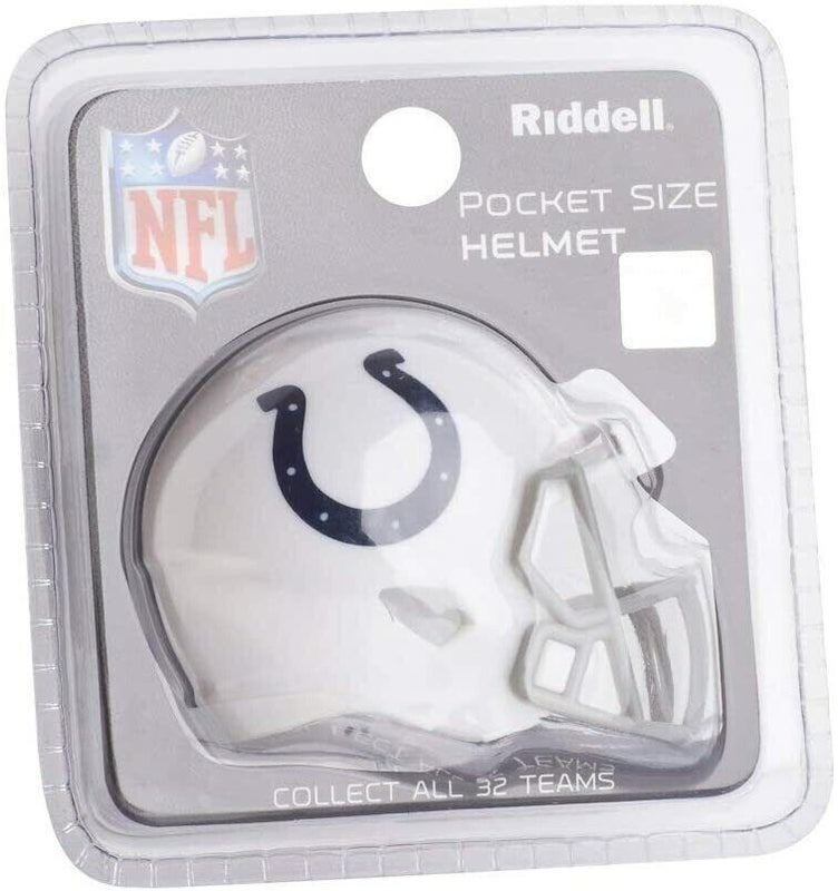 Indianapolis Colts Pocket Pro Riddell NFL Helmet Speed Style