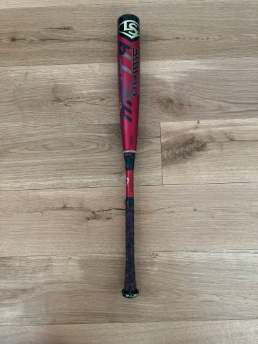 Used BBCOR Certified 2019 Louisville Slugger Composite Meta Bat (-3) 28 oz 31"