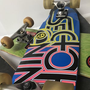 Used Sector 9 Medium Board With Lighted Wheels 8" Longboards