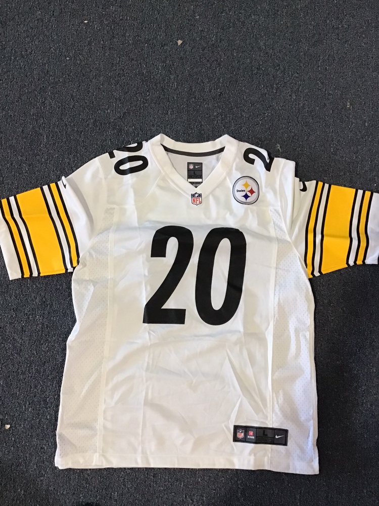 New Pittsburgh Steelers Custom Nike On Field Jersey ( Vallas #20 )