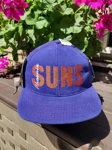 NEW Vintage Rare Phoenix Suns Sports Plain Logo Sports Specialties Hat Snapback