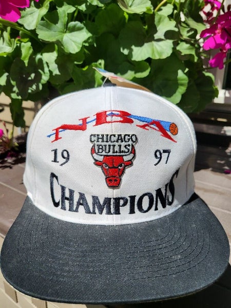 New Era Chicago Bulls NBA 9FIFTY Retro Title Baseball Cap Hat - Black