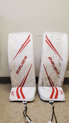 Used 32" (xs) Bauer Vapor 2X Pro Goalie Leg Pads
