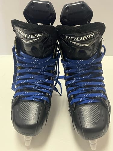 Bauer Senior Supreme Hockey Skates w/NEW Bauer Speedplates 2.0 > Size 7.5 FIT2 - NO RUNNERS