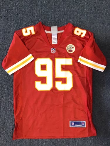 NWOT Kansas City Chiefs NFL PROLINE Jersey #95 Jones