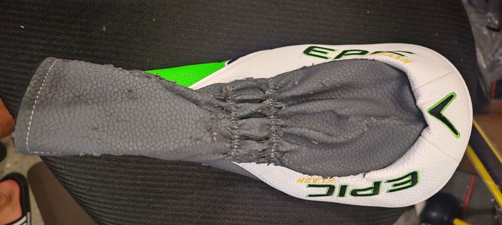 Callaway Golf Epic Flash White/Green/Black Driver Headcover