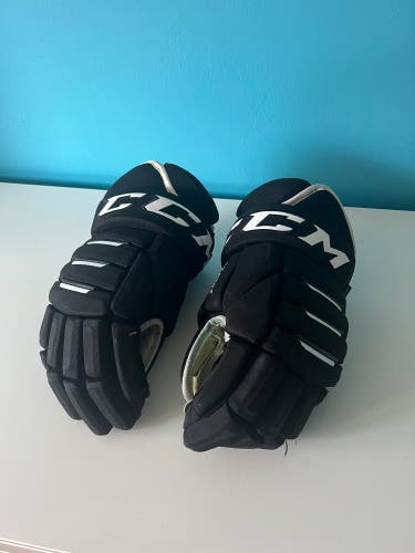 CCM Hockey gloves, Size 15 4R Pro2 Black