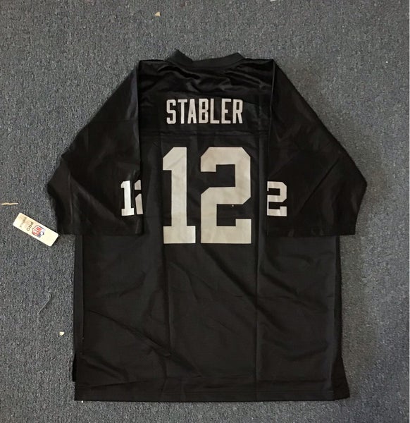 Ken Stabler Oakland Raiders Throwback Football Jersey – Best Sports Jerseys