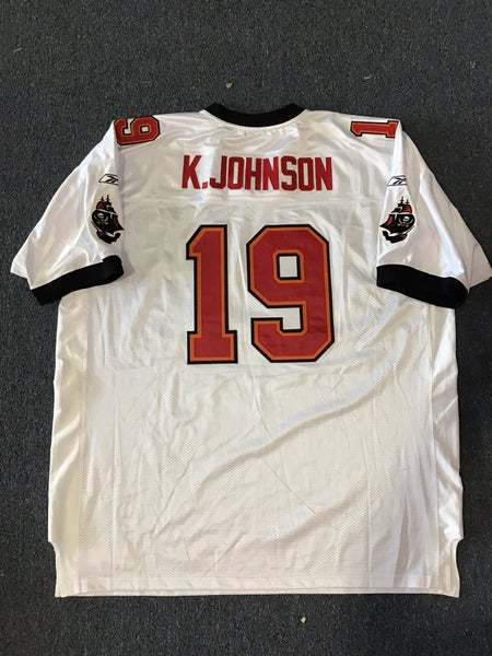 NWOT Tampa Bay Buccaneers Men's Reebok Jersey #19 K. Johnson