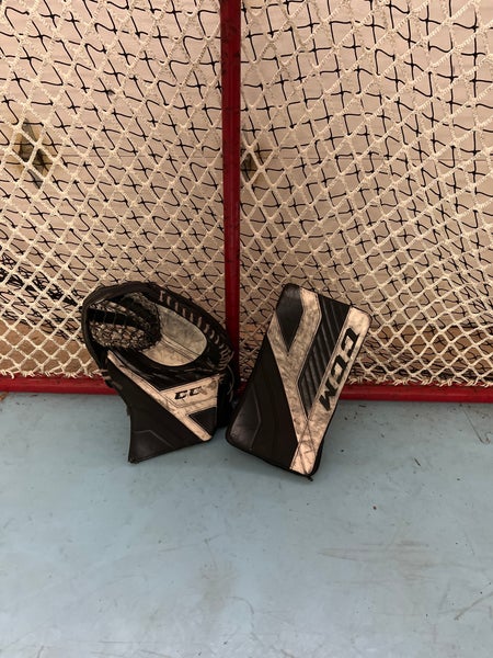 Used Regular Pro Stock Axis Pro glove and blocker