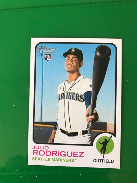 2022 topps heritage #700 Julio Rodriguez short print rookie