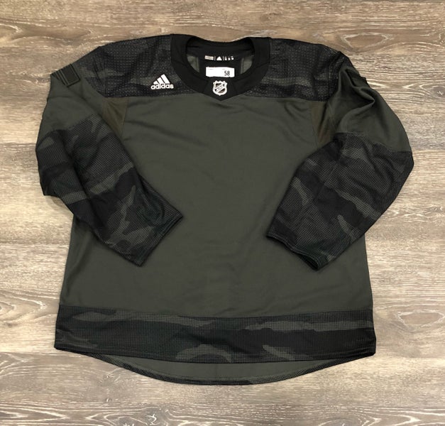 NHL Adidas Pro Stock Hockey Military Jersey Size 58 CANADA