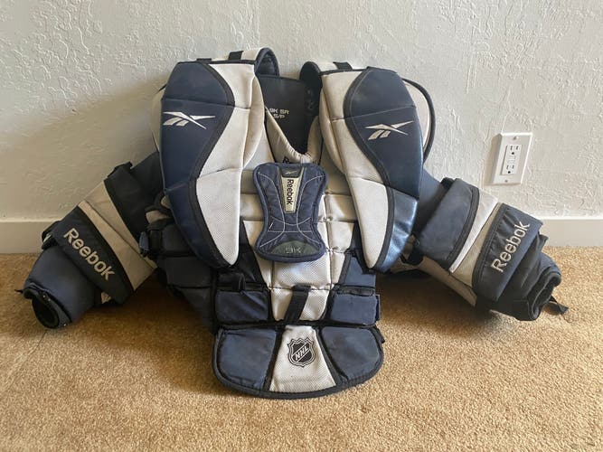 Used Small Reebok  9K Goalie Chest Protector
