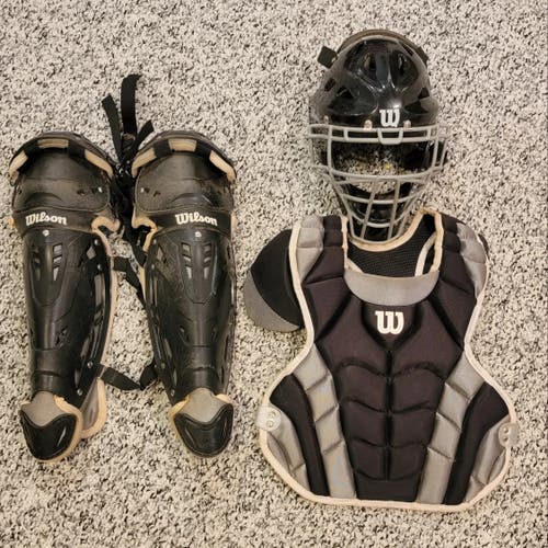 Used Wilson C1K Catcher's Set