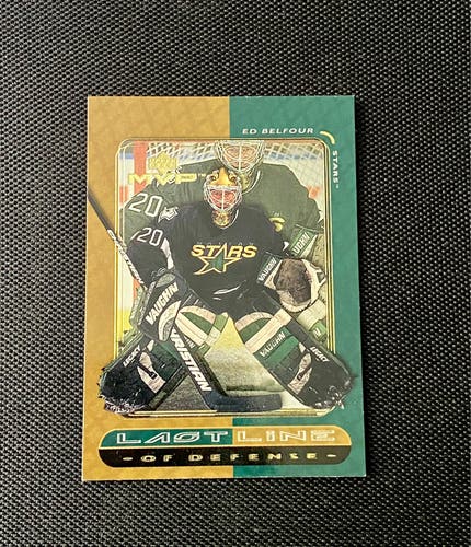 Ed Belfour Dallas Stars NM 1999-00 Upper Deck MVP NHL Hockey Card HOLOFOIL