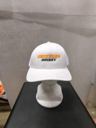 Grizzled Hockey Mesh Trucker Snapback Hat