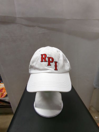 Rensselaer Polytechnic Institute RPI White Strapback Hat NCAA