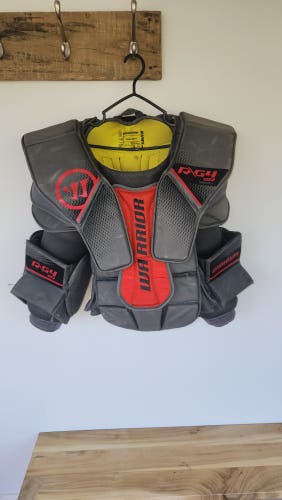 Used Small Warrior Ritual G4 Goalie Chest Protector