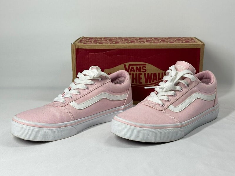 Por cierto Leia masilla Vans Ward Girls Canvas Skate Shoes Sneakers Chalk Pink Size 4 / 22cm #397 |  SidelineSwap