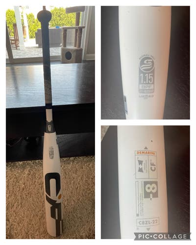 Used DeMarini (-8) 23 oz 31" CF Zen Bat