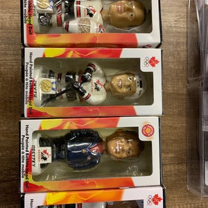Team Canada Collectible Lot Of 4 Bobble heads