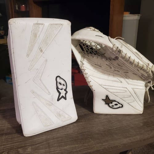 Used Brian's Regular Junior Glove And Blocker set