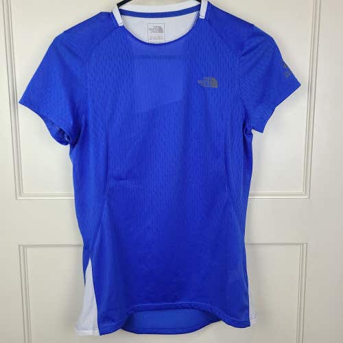 The North Face Flight Series Womens Blue Short Sleeve T-Shirt Running Size: XS