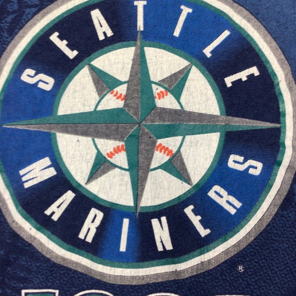 L) Vintage Seattle Mariners 1995 Conference Champions Crewneck (1995)