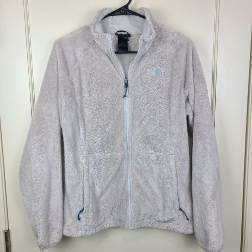 The North Face Womens Osito Fleece Zip Up Jacket Oatmeal Beige Size: L