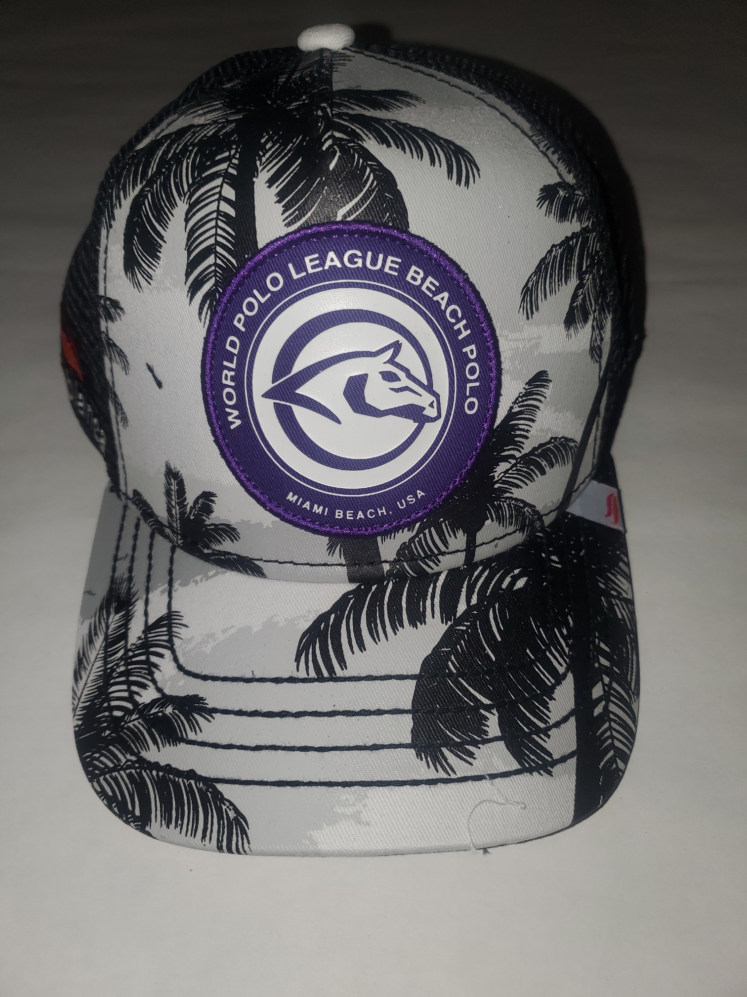 New World Polo League Beach Polo Miami Beach, FL Casablanca Trucker Hat