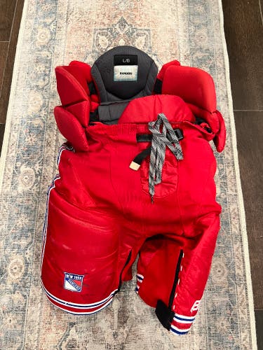 New York Rangers team issue Player pants