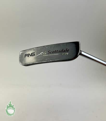 Used Right Handed Ping Black Dot Scottsdale TR ZB S 35" Putter Steel Golf Club