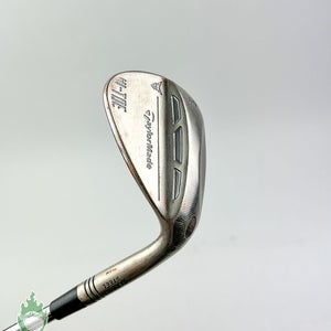 Used RH TaylorMade Hi-Toe Carbon Steel RAW Wedge 64* Stiff Flex Steel Golf Club
